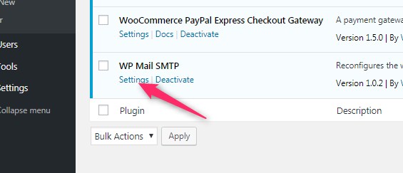 SMTP In woocommerce-wordpress